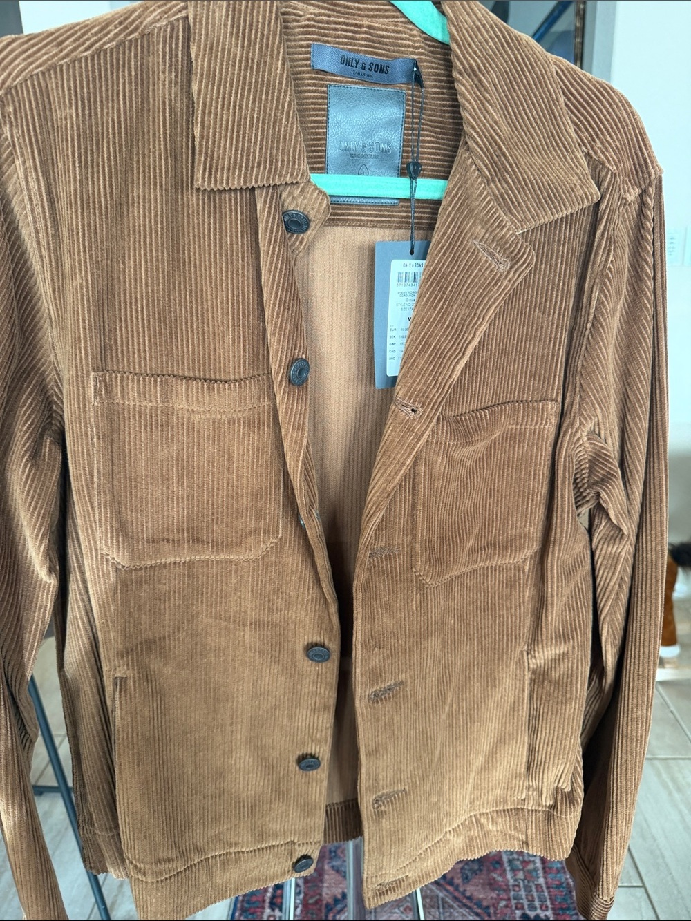 Corduroy jacket